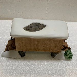 Dept 56 Covered Wood Bridge Heritage Village Accessory from 1986